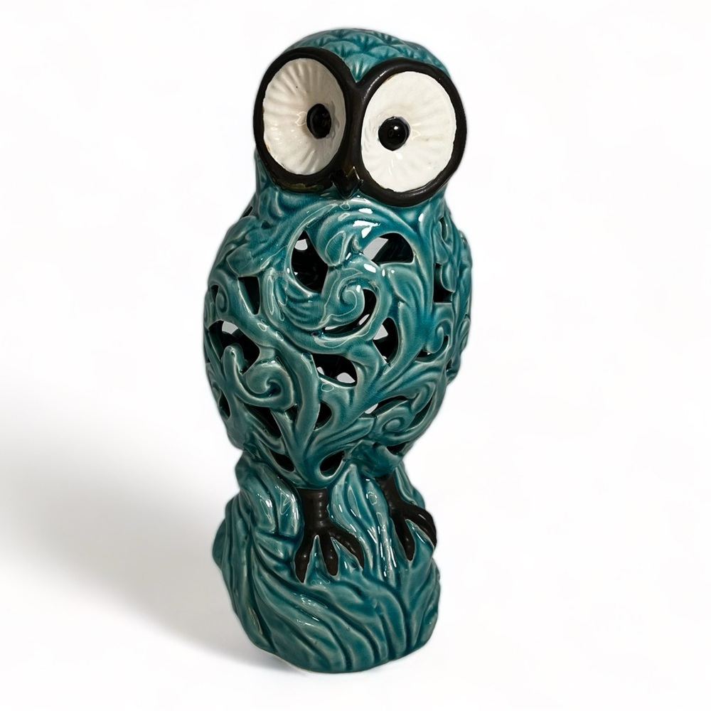 Turkish Art Traditional Handmade Ceramic Whirling Owl